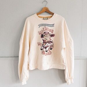 MUKZIN > Embroidered Crewneck